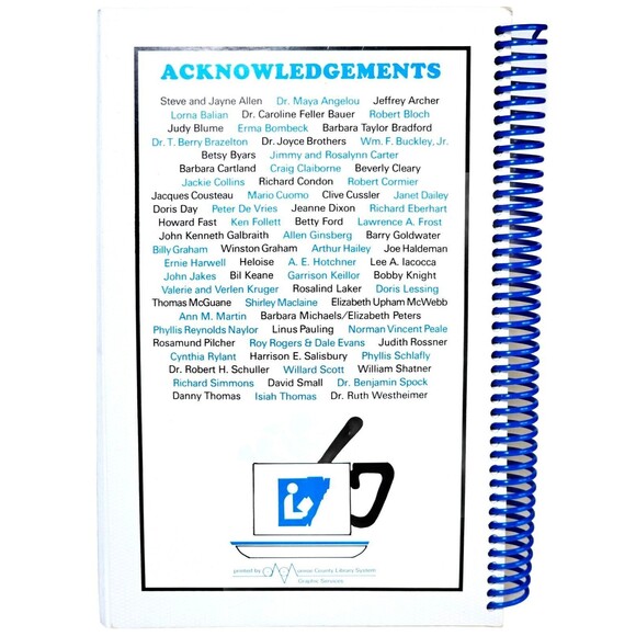 Cooking By The Books Favorite Recipes By Iconic Authors 1990 Rare HTF EUC - Picture 7 of 9